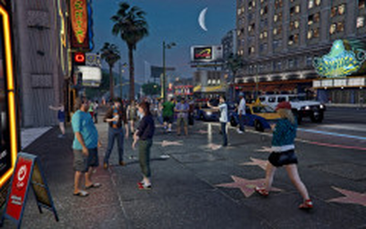 GTA V Vinewood Boulevard